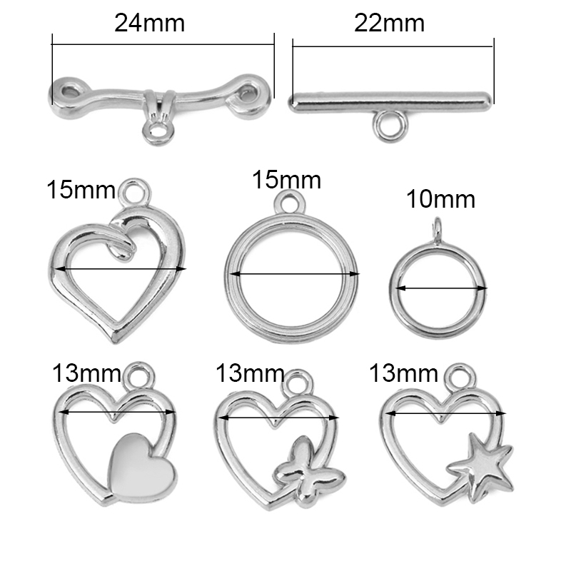 5sets PVD Never Fade Stainless - Jewelry Making Metal Supplies ulasan dan harga
