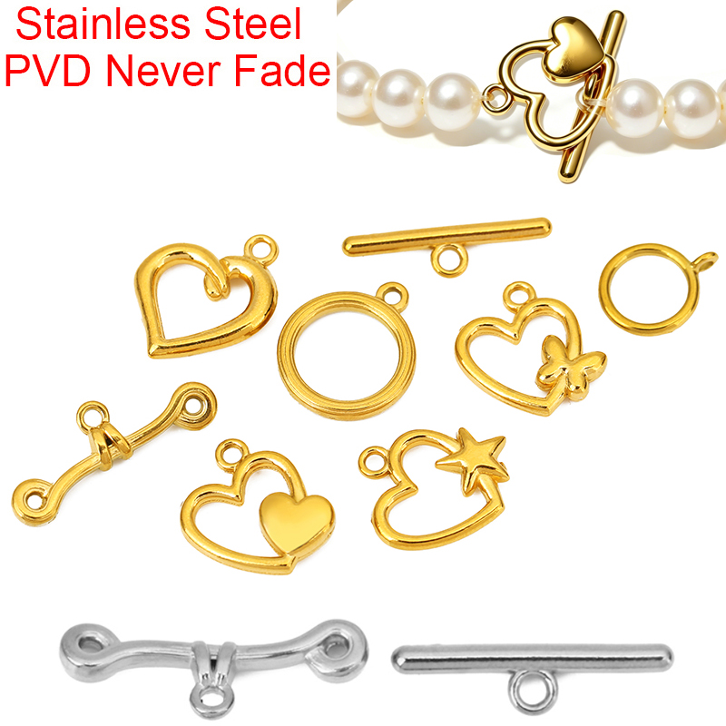 5sets PVD Never Fade Stainless - Jewelry Making Metal Supplies ulasan dan harga