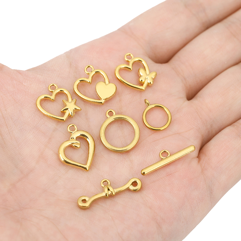 5sets PVD Never Fade Stainless - Jewelry Making Metal Supplies ulasan dan harga