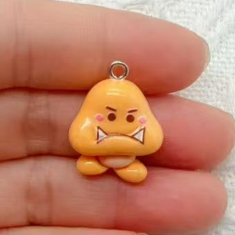 10pcs resin cartoon pendant, D - Jewelry Making With Resin ulasan dan harga