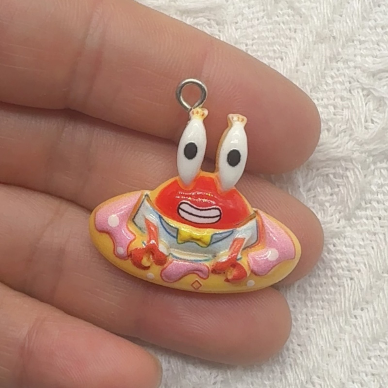 10pcs cartoon resin pendant, D - Jewelry Making With Resin ulasan dan harga
