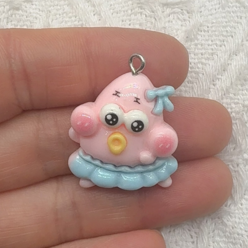 10pcs cartoon resin pendant, D - Jewelry Making With Resin ulasan dan harga