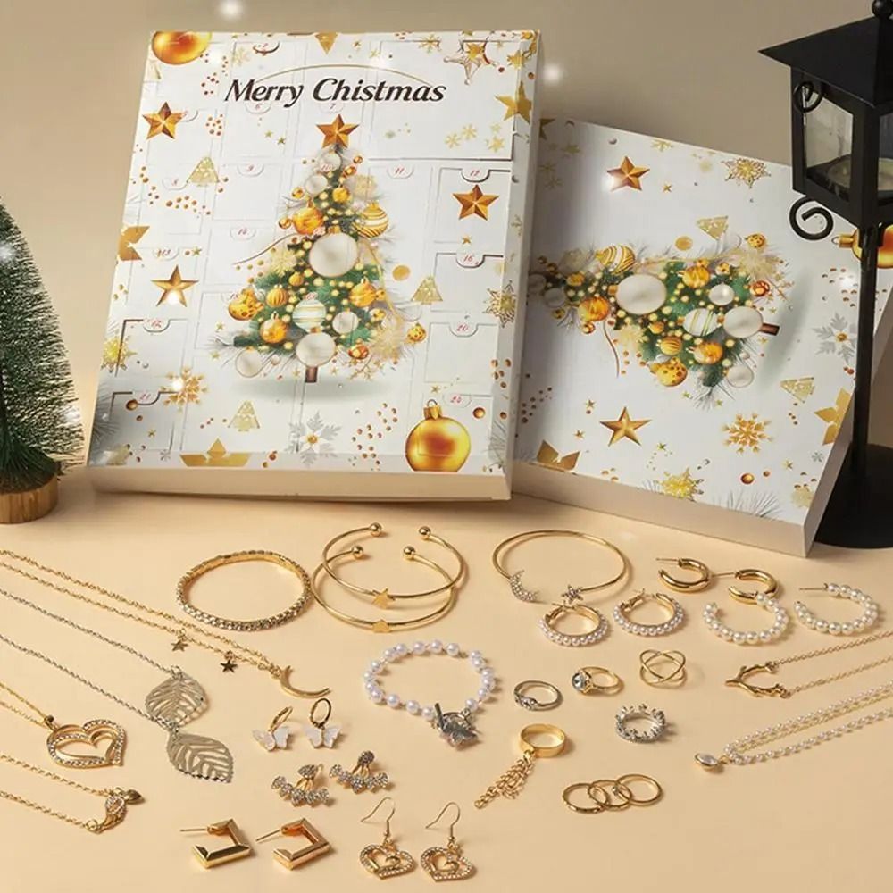 2024 DIY Christmas Advent Cale - Jewelry Making Advent Calendar ulasan dan harga