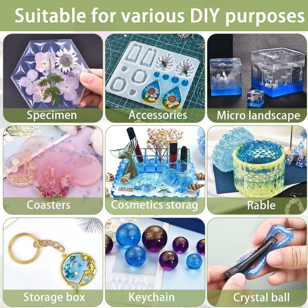 5ml/Bottle Epoxy Resin Pigment - Jewelry Making Glue ulasan dan harga