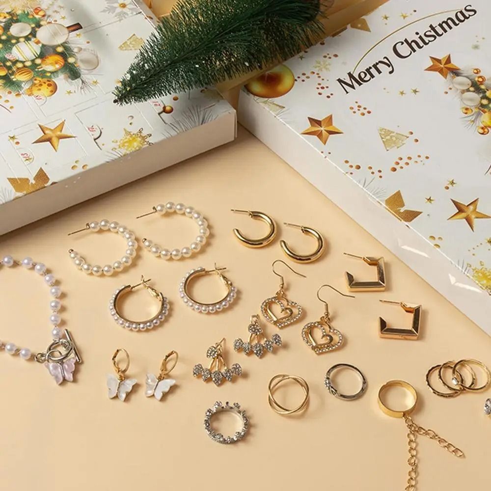 2024 DIY Christmas Advent Cale - Jewelry Making Advent Calendar ulasan dan harga