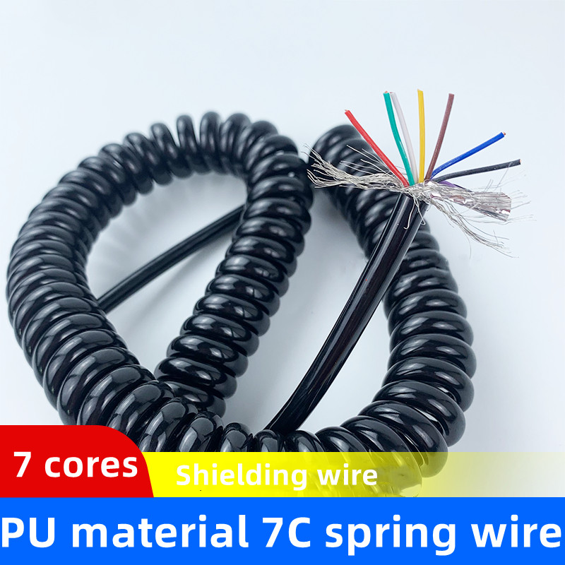 PUR spring wire shielding cabl - Wire 22 Gauge Copper ulasan dan harga