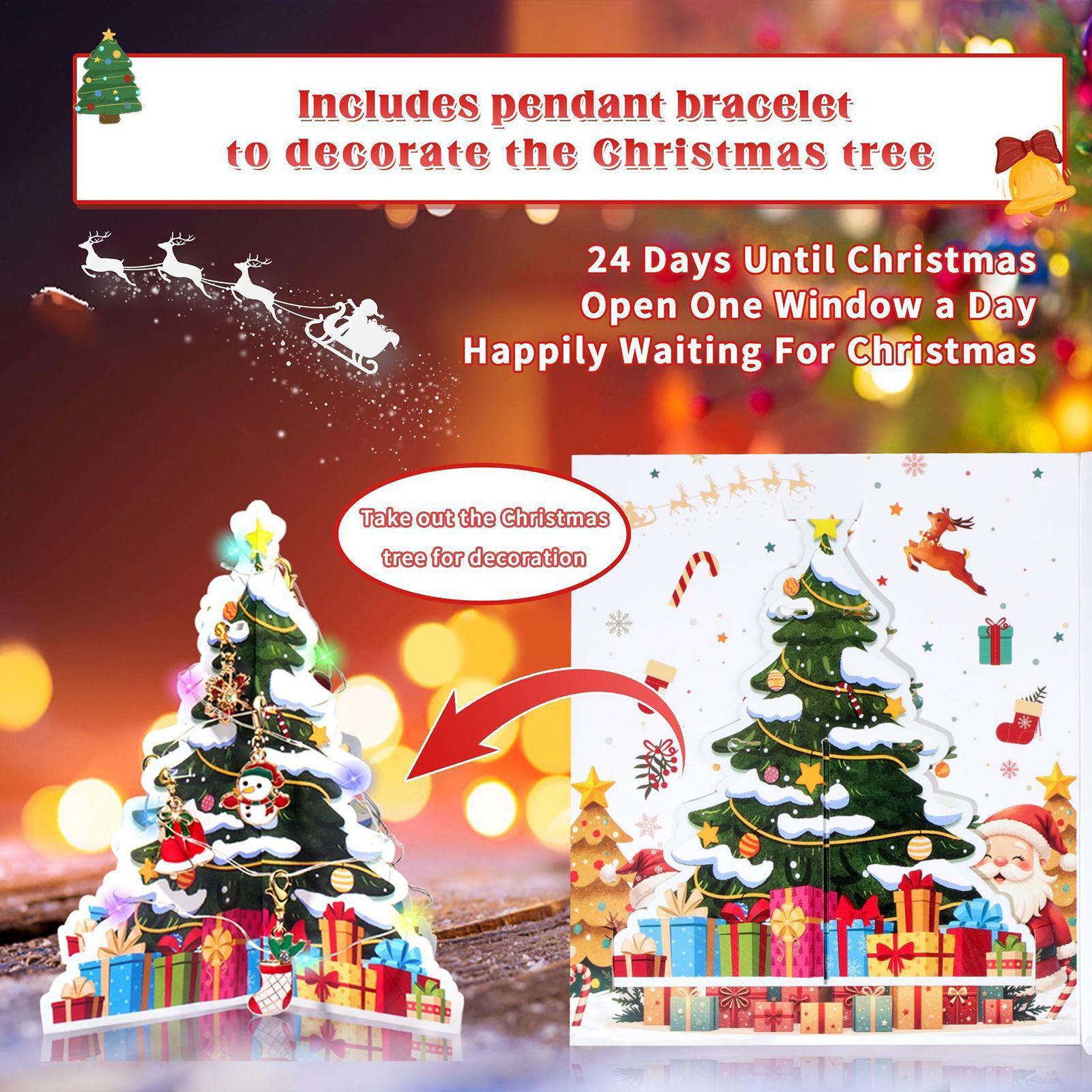 Calendar Advent Charm Christma - Jewelry Making Advent Calendar ulasan dan harga