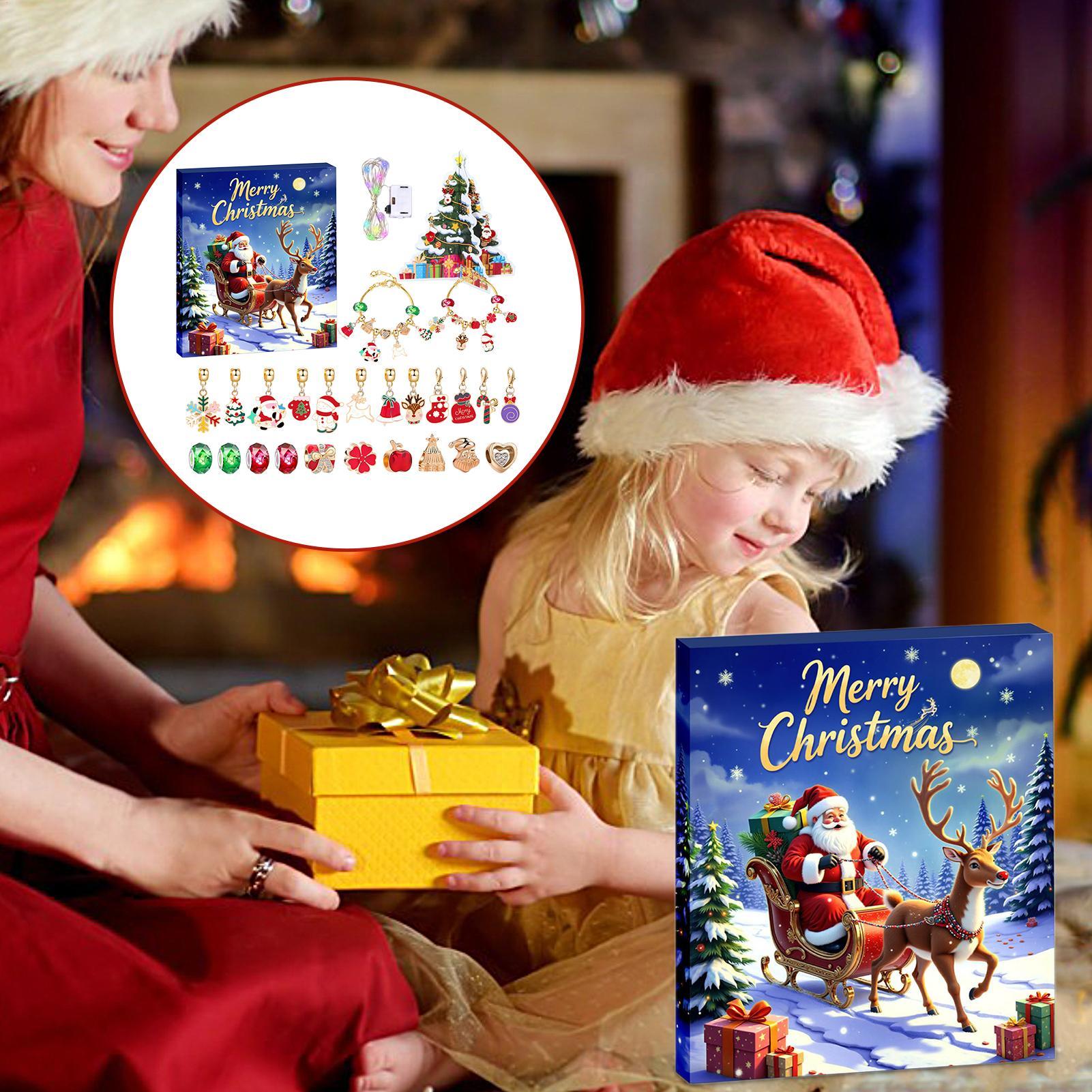 Calendar Advent Charm Christma - Jewelry Making Advent Calendar ulasan dan harga