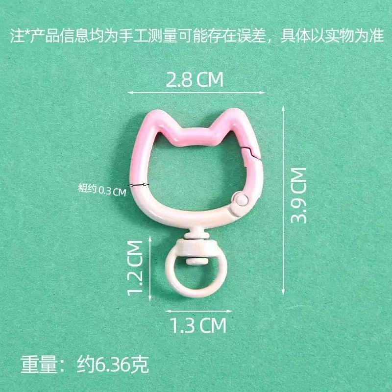 5-10PCS Gradient Cute Cat Clas - Jewelry Making Articles ulasan dan harga