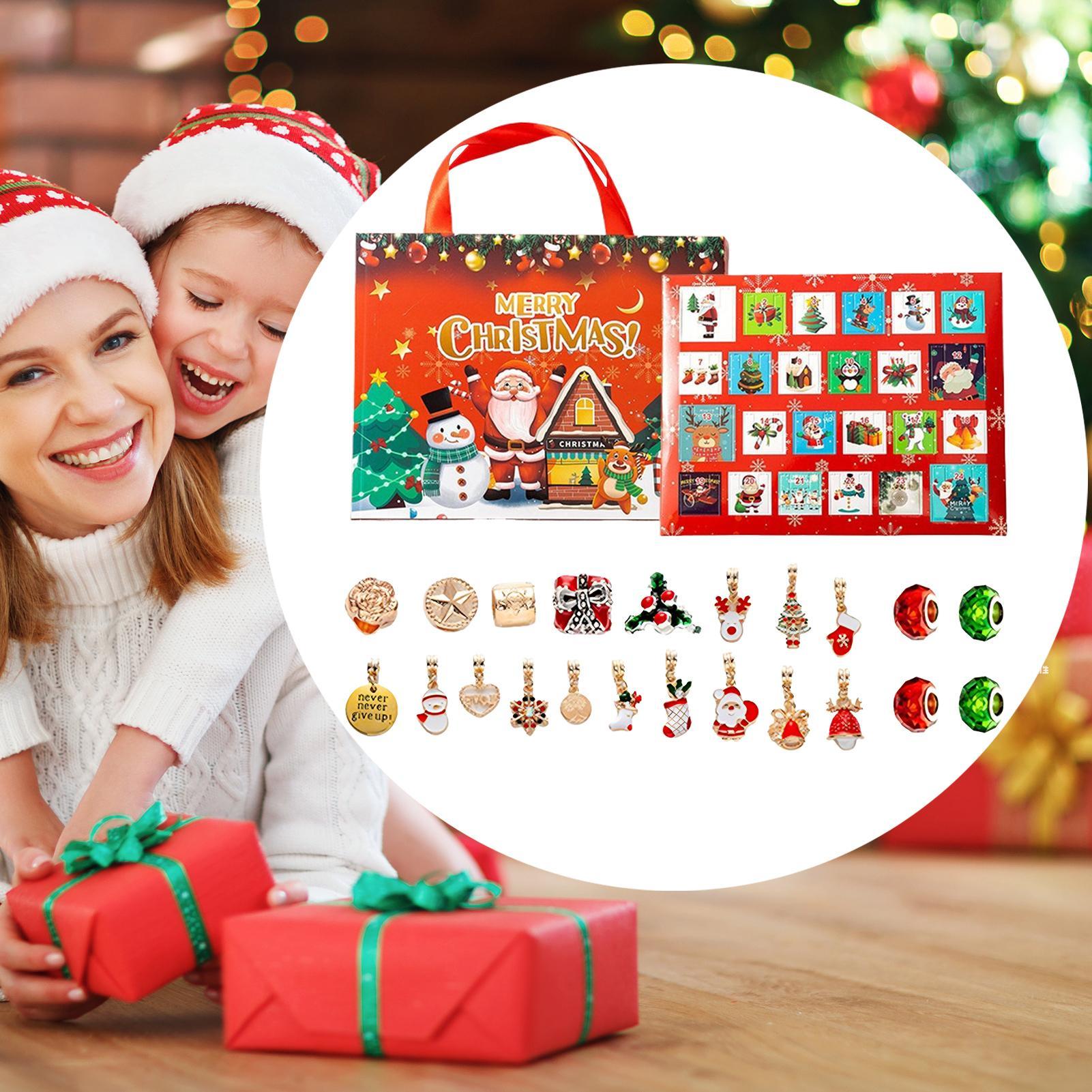 2025 Christmas Charm Bracelet  - Jewelry Making Advent Calendar ulasan dan harga